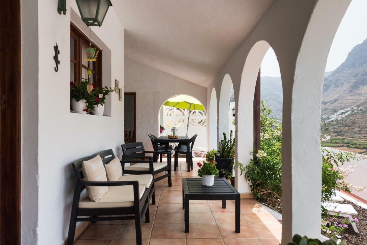 Casa Panchita -Maravillosas Vistas Al Mar Y Montana Agaete  Kültér fotó